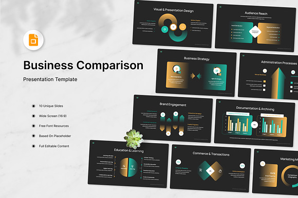 Business Comparison Google Slides preview 4