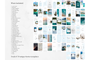 70 Travel Social Media Stories, a Social Media Template by PatternLab. (Thumbnail 2 of 8)