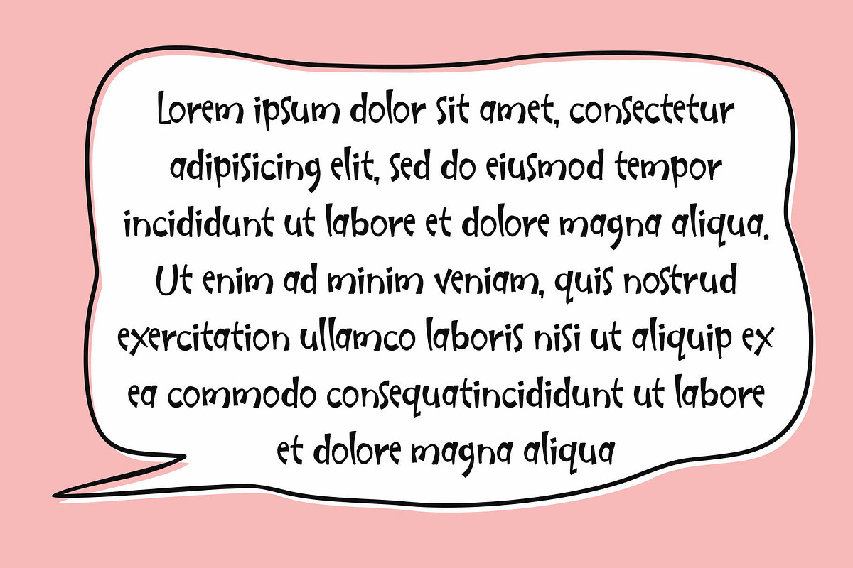 Speakinx - A Handwritten Typeface, a Handwritten Font by nIznaztype (Photo 4 of 6)