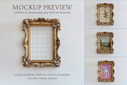 Vintage Coquette Frame Mockup, a Household Mockup by Blank Studio (Thumbnail 7 of 8)