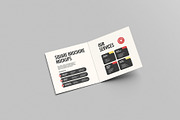 Square Brochure Mockup, a Books & Magazine Mockup by hokagata (Thumbnail 2 of 5)