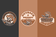 Outback Brisket Logo Template, a Branding & Logo Template by Kreasi Malam (Thumbnail 5 of 5)