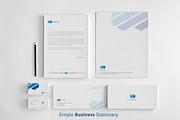 Simple Business Stationery, a Stationery Template by azadcsstune (Thumbnail 1 of 5)