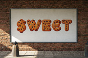 ChocoChunk Font, a Sans Serif Font by Handmadefont (Thumbnail 3 of 13)