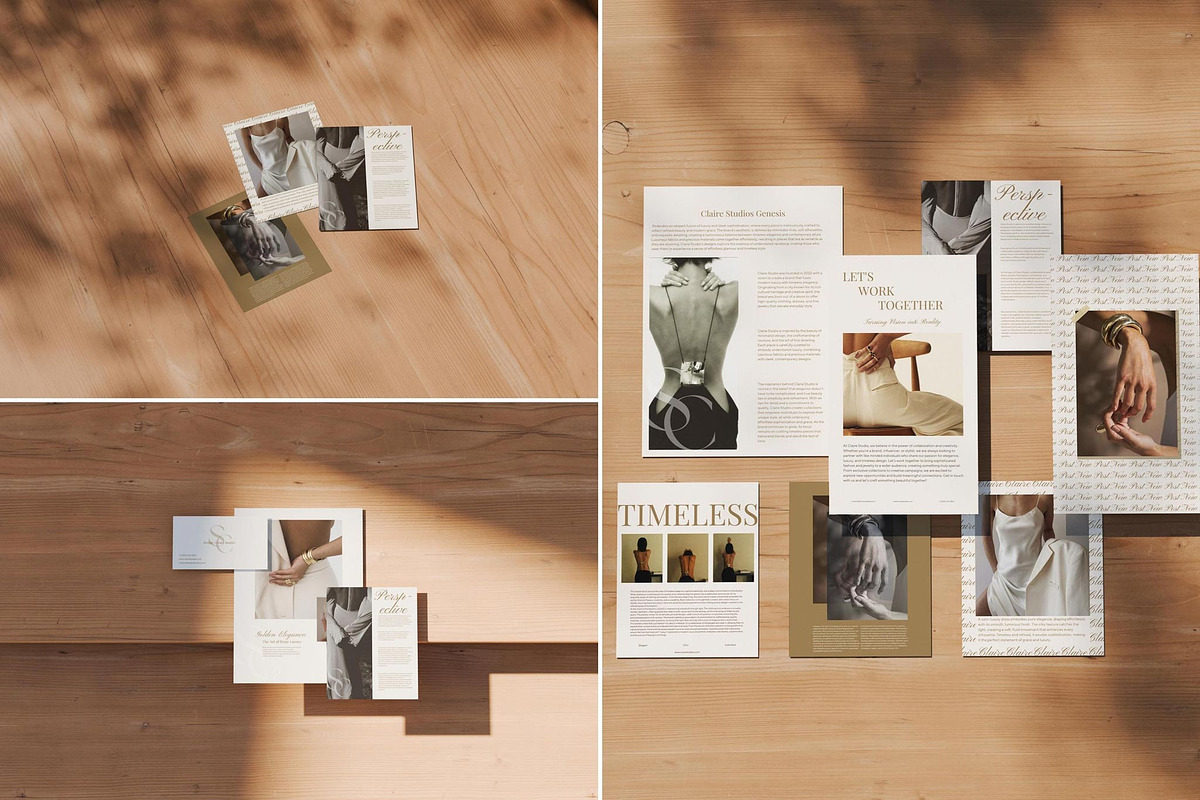 Claire Branding Mockup Collection, a Books & Magazine Mockup by Mockup Line (Photo 5 of 7)