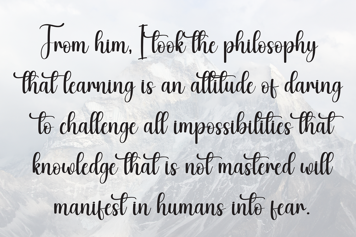 Tropical Handmade | Script Font, a Handwritten Font by Scratchones (Photo 6 of 9)