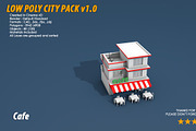 Low Poly City Pack 1, an Architecture 3D Model by multimedia4ds (Thumbnail 19 of 40)