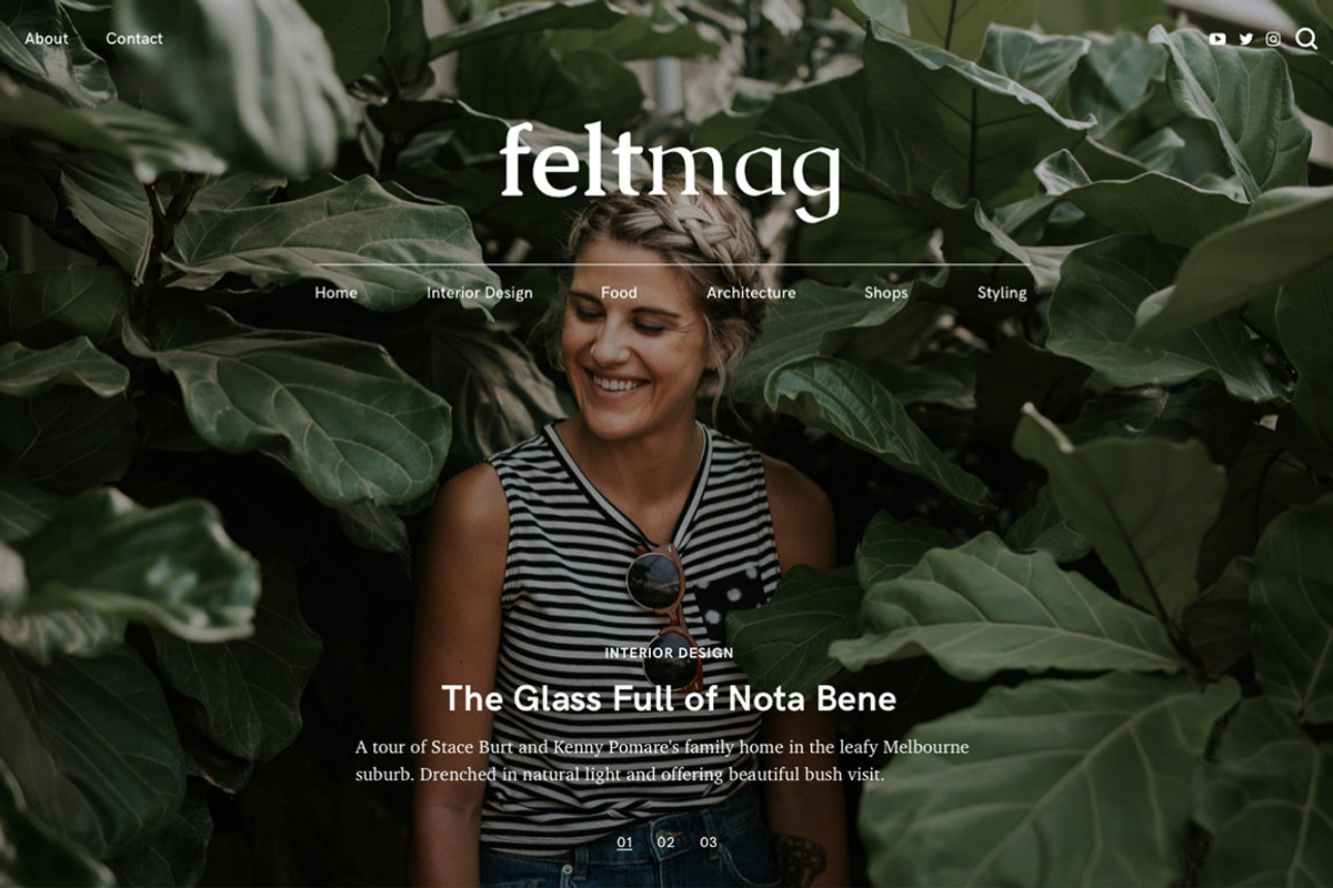 Felt - Magazine Style Theme, a WordPress Template by Pixelgrade (Photo 1 of 4)