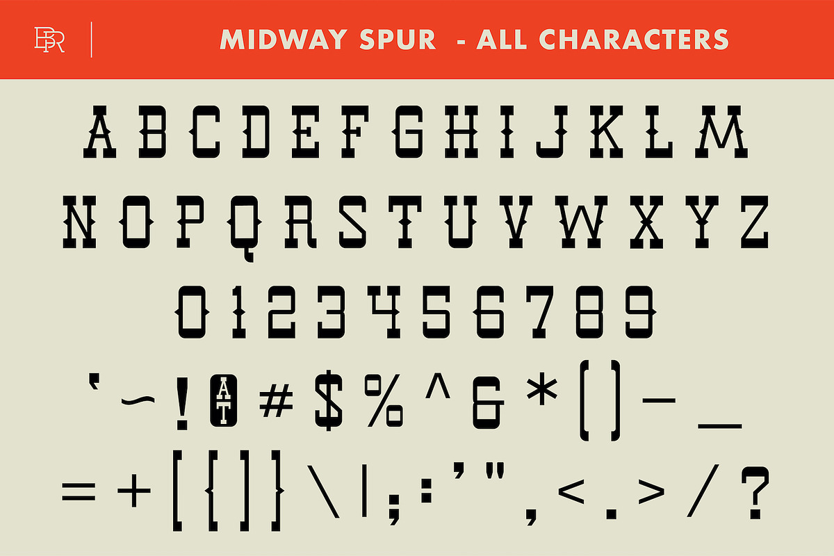 Midway - Slab Serif Font, a Slab Serif Font by Brian Ritter Design (Photo 12 of 14)