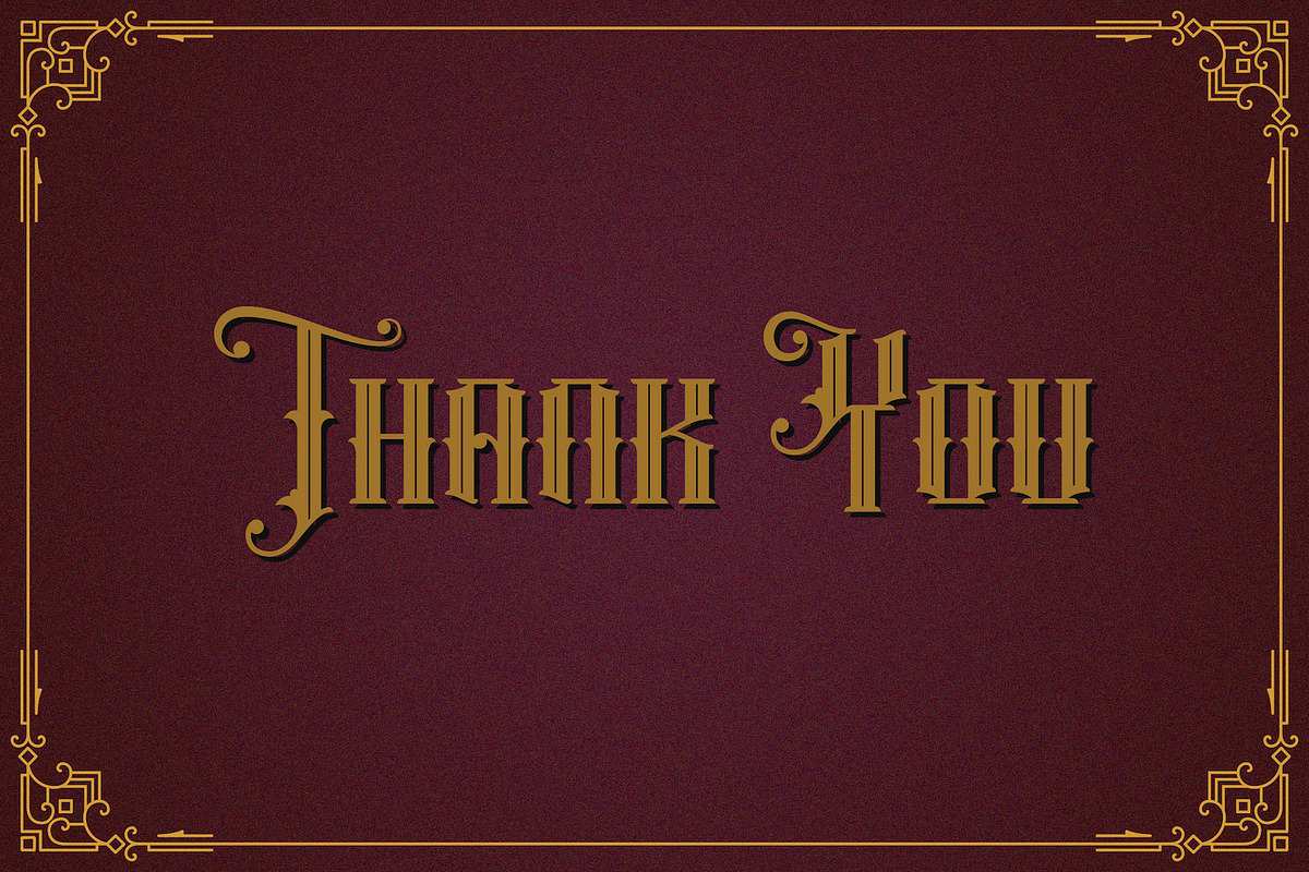 Prastico - Blackletter Font, a Blackletter Font by StringLabs (Photo 14 of 14)