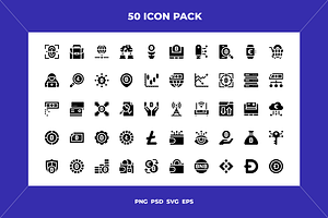 Digital economy icons, an Outline Icon by Wencory