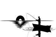50 Fishing Boat Silhouette Vector, an Illustration by Gaye Art (Thumbnail 2 of 20)