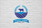 Dairy Farm Logo, a Branding & Logo Template by Martin-Jamez (Thumbnail 2 of 4)
