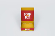 Food Box Mockup, a Packaging Mockup by SLAB! Design (Thumbnail 8 of 9)