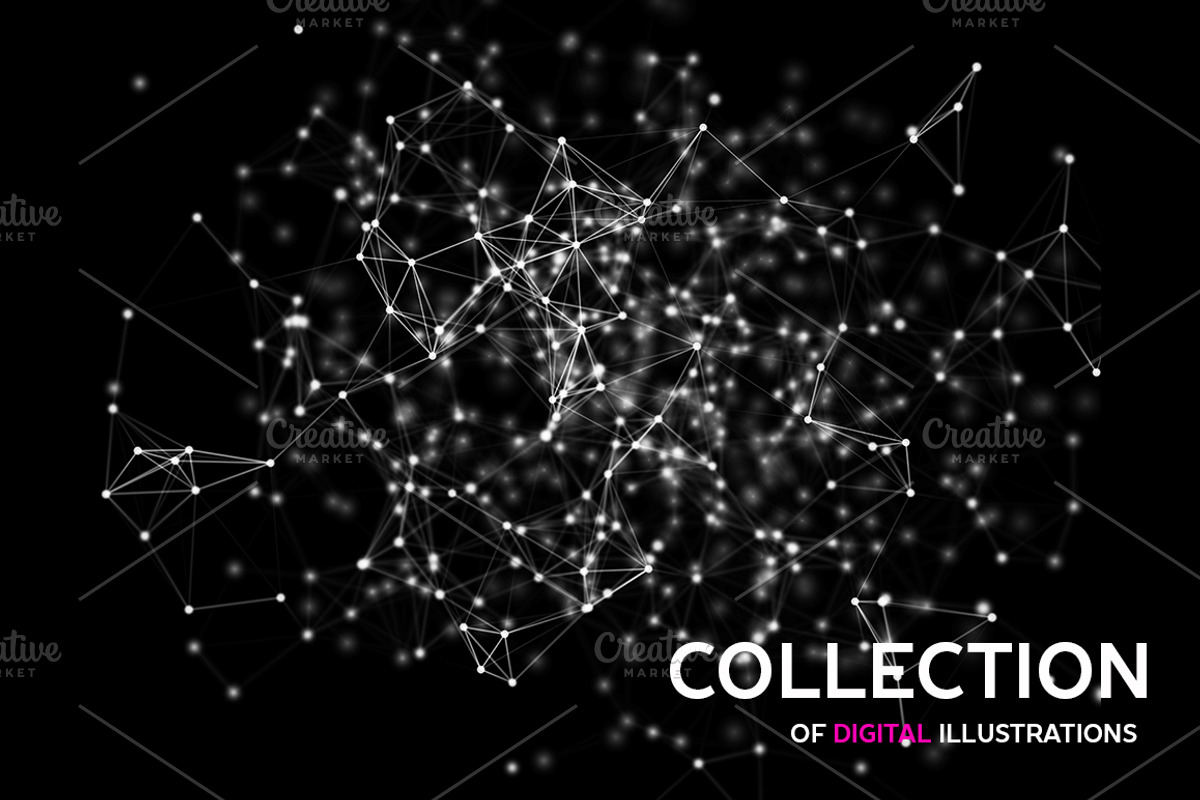 Abstract space backgrounds, a Technology Illustration by Julvil (Photo 5 of 10)