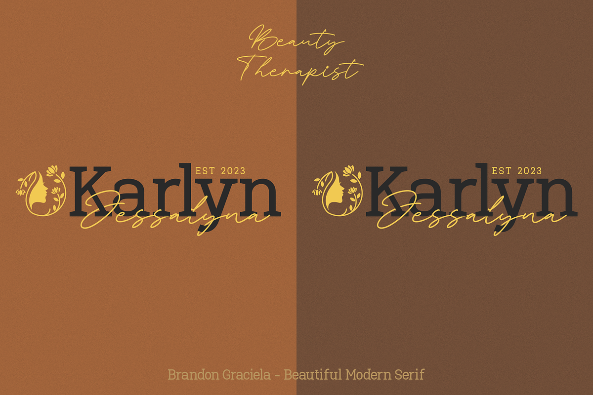 Brandon Graciela, a Serif Font by Creative Keelik (Photo 5 of 17)