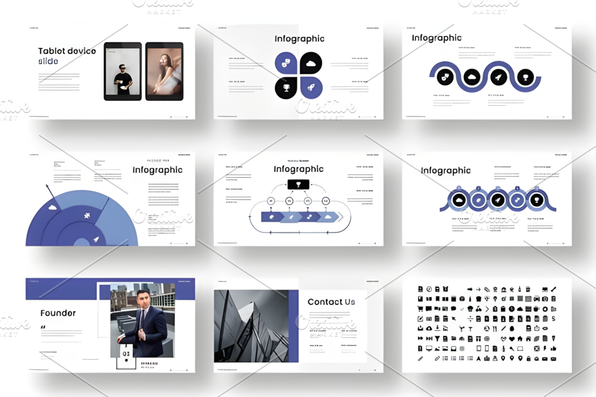 Linta – Business Keynote Template, a Presentation Template by Ink Gallery (Photo 5 of 6)