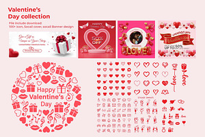 Valentine-s Day Collections, a Social Media Template by MRI STUDIO