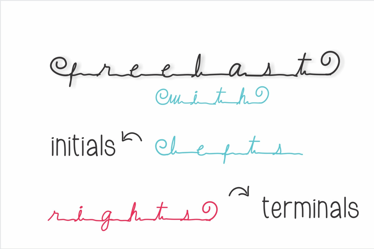 Freelast Font preview 2