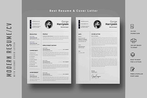 256. Modern Resume Template