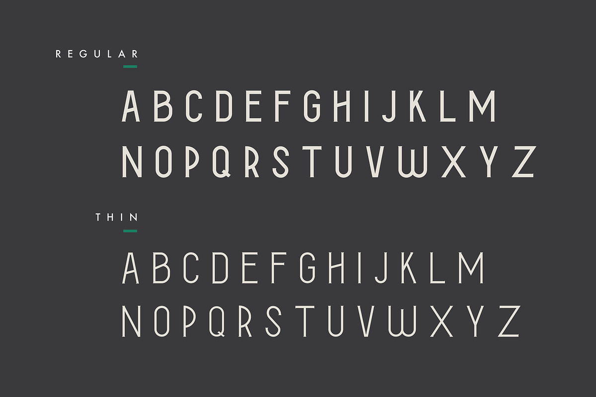 Kithe Typeface preview 2
