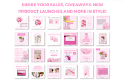 E-commerce Instagram Templates, a Social Media Template by Cate Creates (Thumbnail 4 of 8)
