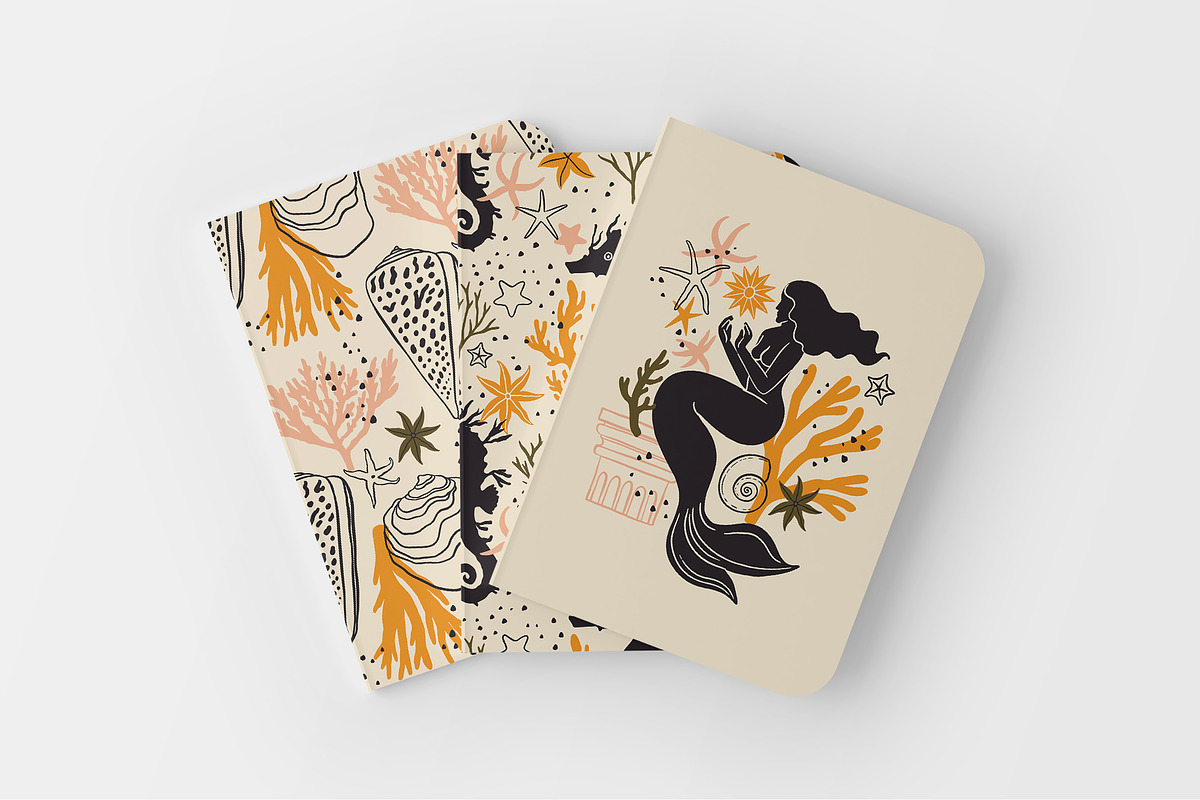 Mermaid Core Graphic Bundle, a Pattern Graphic by Katerina Osa (Photo 11 of 13)
