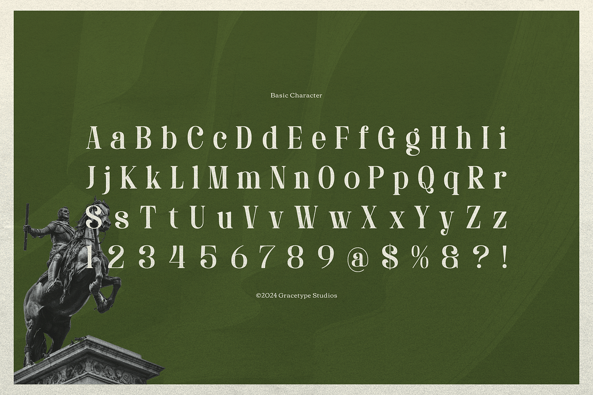Davenor | Display Serif Font, a Serif Font by gracetype_studio (Photo 9 of 11)