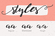 Saser script, a Script Font by Studio design (Thumbnail 3 of 5)