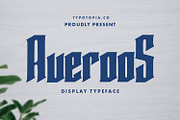 Averoos, a Sans Serif Font by edukka (Thumbnail 1 of 8)