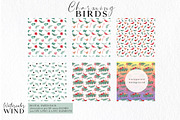 Christmas Teal Clipart Cardinal Bird, an Illustration by Ksenia Shmakova (Thumbnail 13 of 16)