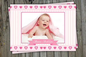 Birth Announcement Template-V01