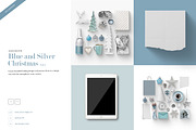 06_Blue and Silver Christmas Scene, a Books & Magazine Mockup by Kzara Visual Concepts (Thumbnail 1 of 7)