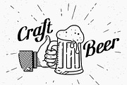 Thumbs up cold craft beer, a Food Illustration by Julia Tim (Thumbnail 4 of 5)