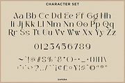 Zavera - Elegant Serif Font, a Serif Font by Font Liner (Thumbnail 9 of 10)