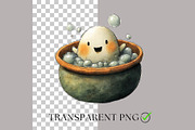 Halloween Baby Shower PNG & Patterns, a Seasonal Illustration by Nicole Branger Art (Thumbnail 3 of 23)