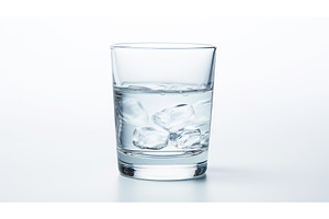 cold water glass isolated ai, a Food & Drink Photo by pikepicture