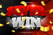 Super Win Editable Text Effect, a Layer Style Add-On by Niestart Creation (Thumbnail 2 of 2)