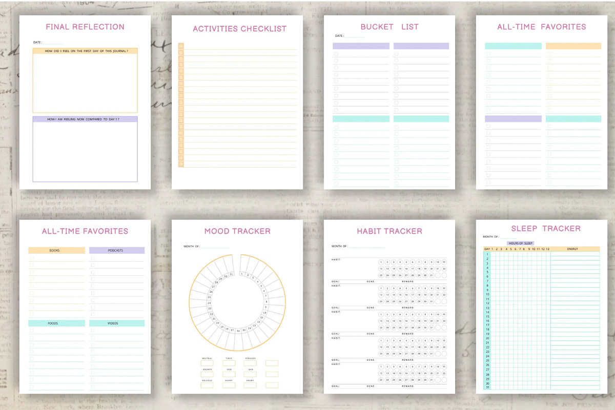 Printable Self Confidence Planner, a Stationery Template by Design House (Photo 5 of 9)