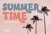 The Lucky Break Retro Groovy Font, a Font by Mastilo Designs (Thumbnail 8 of 9)
