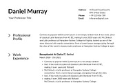 Resume/CV, a Resume Template by Creatune (Thumbnail 5 of 7)
