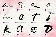 Procreate 5 Lettering Brushes, a Brush Add-On by RadekBroz (Thumbnail 4 of 10)