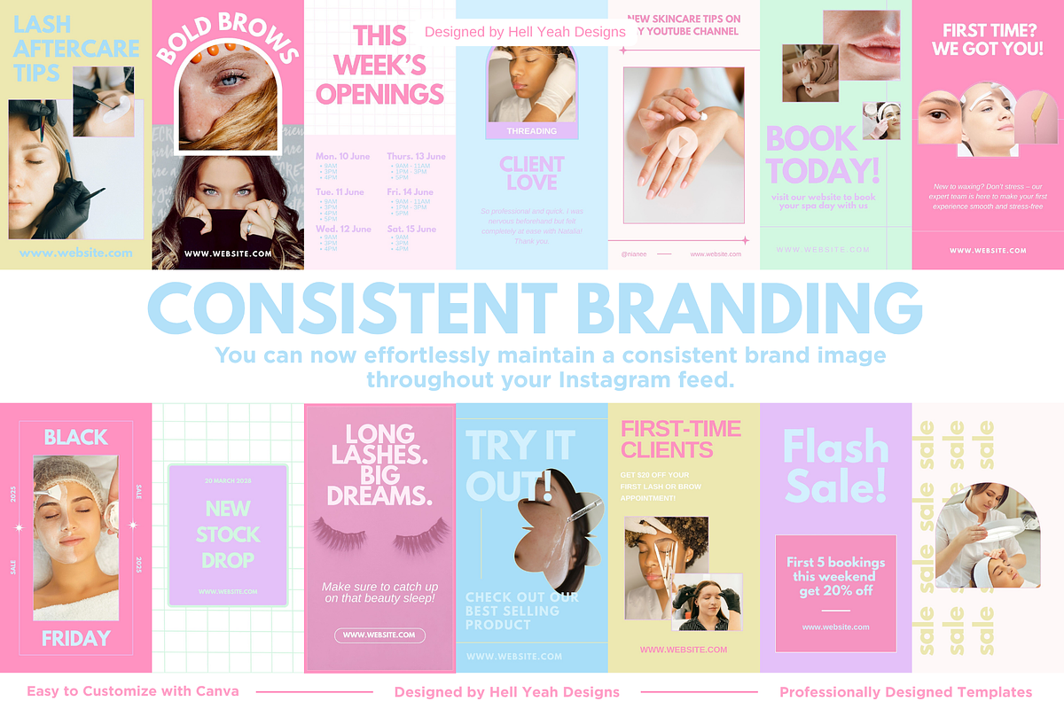 Pretty Pop Instagram Story Templates preview 5