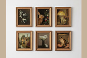 Rustic Frame Mockup Set of 6, a Household Mockup by isjakimockups (Thumbnail 5 of 6)