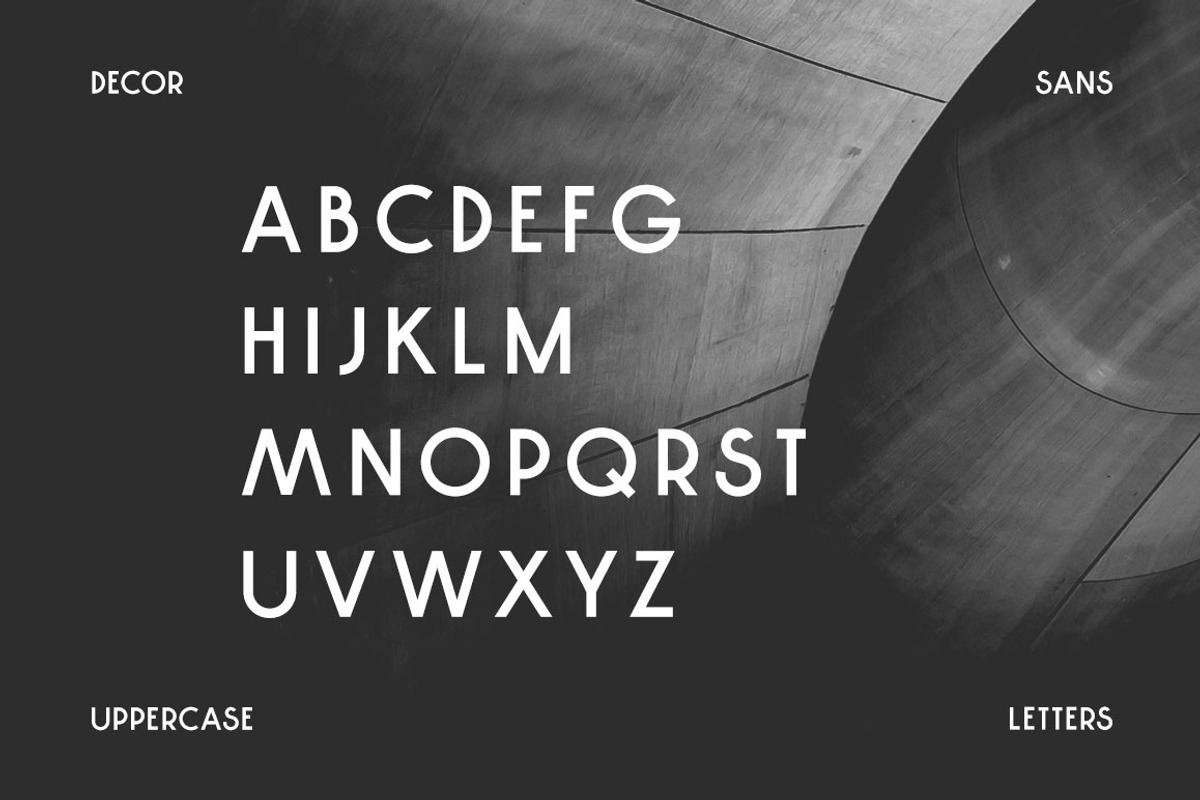 Decor Sans, a Sans Serif Font by Mark van Leeuwen (Photo 2 of 6)