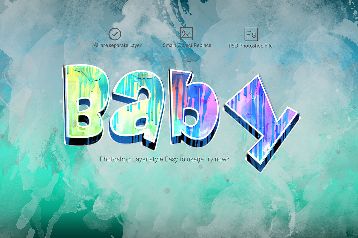 Bundle Photoshop Layer Styles, a Layer Style Add-On by MRI STUDIO (Photo 13 of 16)