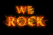 Fire font GRAPHIC Hot font Flame, an Illustration by Art Loft (Thumbnail 4 of 6)
