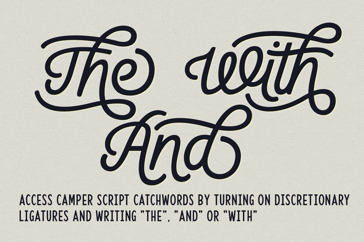 Camper Font Pack, a Sans Serif Font by Fenotype (Photo 16 of 17)
