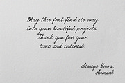 Always Yours Romantic Vintage Font, a Script Font by AnMark (Thumbnail 13 of 13)