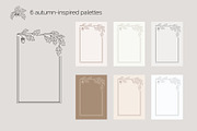 Rustic Oak & Acorn Frames, a Decorative Illustration by moja doodle (Thumbnail 2 of 7)